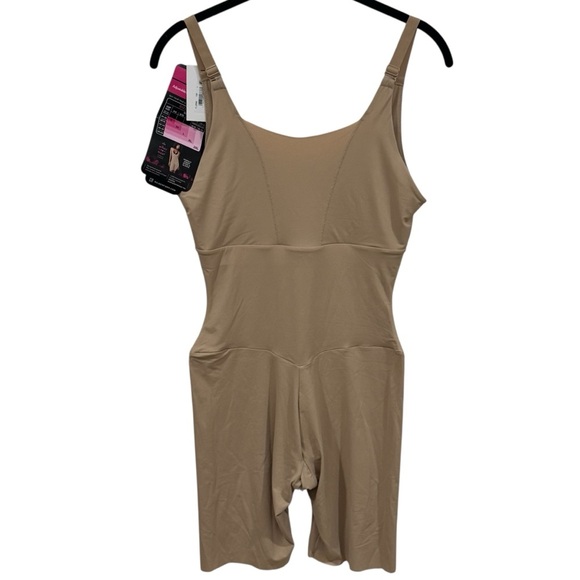 NEW Maidenform Tummy Control Shapewear Bodysuit Slimming High Waist Women's L - Picture 7 of 14